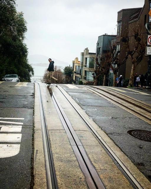 Top of Lombard Street