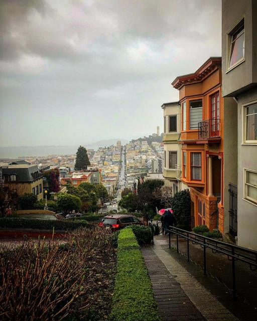 Top of Lombard Street