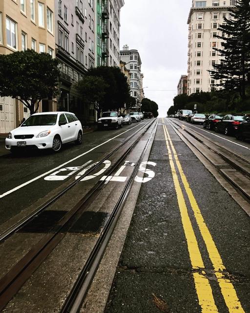 Top of Lombard Street