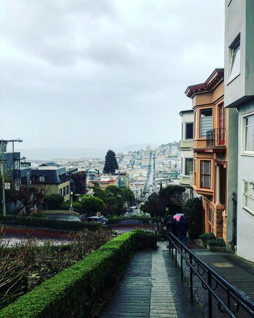 Top of Lombard Street