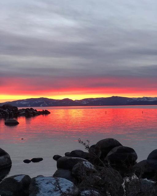 Sand Harbor Lake Tahoe NV Side